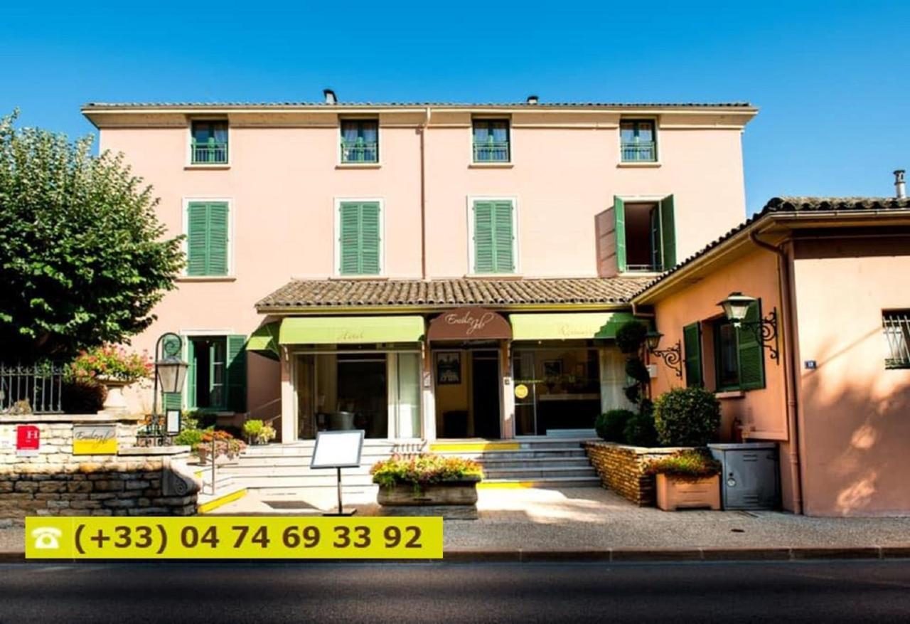 Hotel Restaurant Emile Job Montmerle-sur-Saone Exterior foto