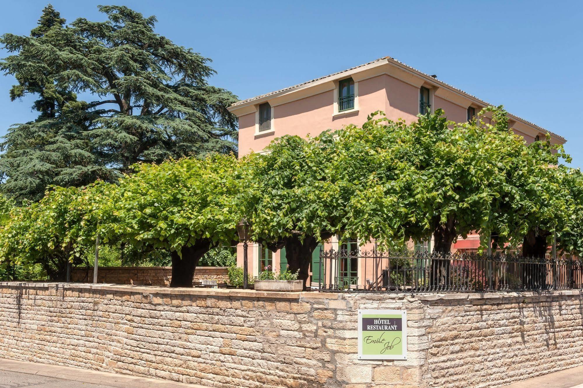 Hotel Restaurant Emile Job Montmerle-sur-Saone Exterior foto